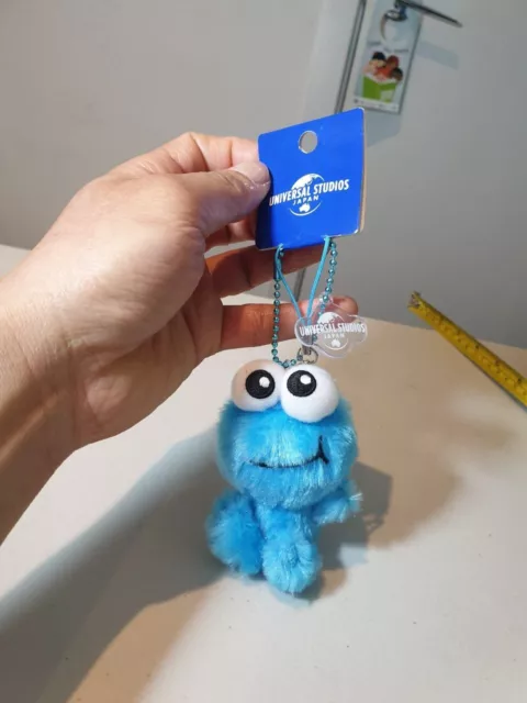 Universal Studios Japan Sesame Street Cookie Monster Keychain