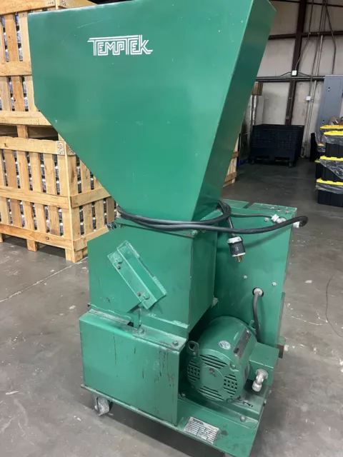 Temptek 10" x10" Feed Opening Plastic Granulator Grinder 7.5Hp 230/460V 3Ph
