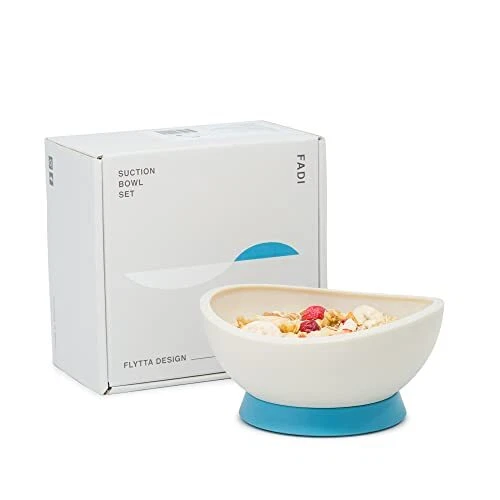 FLYTTA FADI Toddler Bowls Baby Bowls with Suction Baby Feeding Set Bowl First...