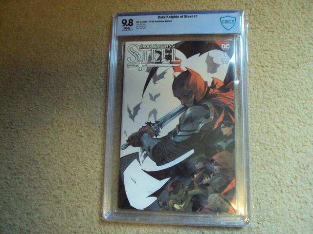 Dark Knights of Steel #1 TFAW Dan Mora Exclusive Variant 9.8 CBCS