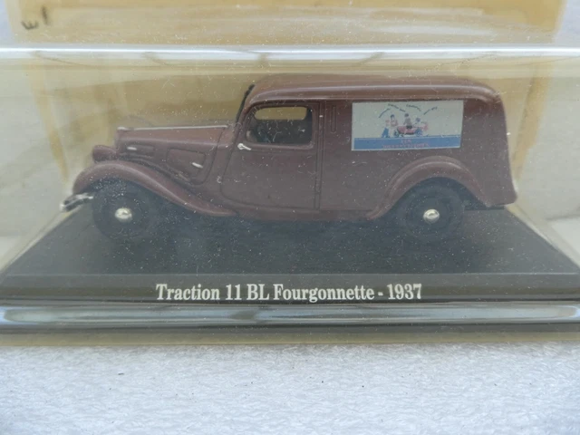 Ixo ? Pour Presse Citroen Traction 11 Bl Fourgonnette 37 Neuf En Blister Ouvert