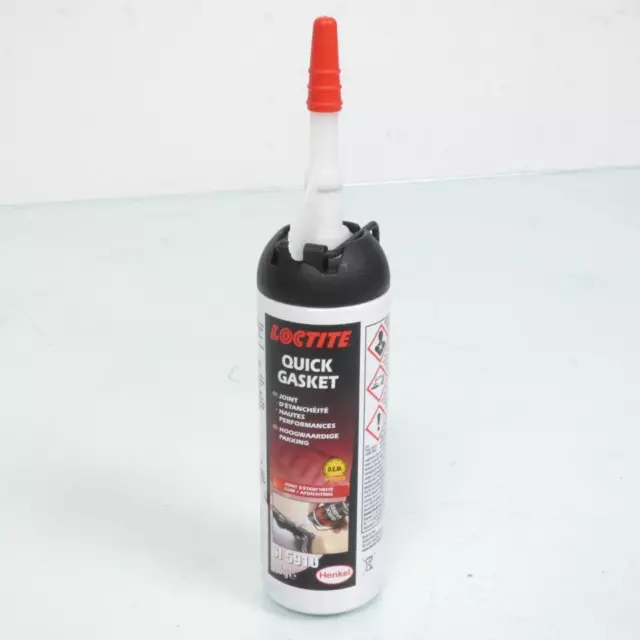 Tube de pâte à joints silicone noir Loctite SI 5910 100ml pour carter moto scoot