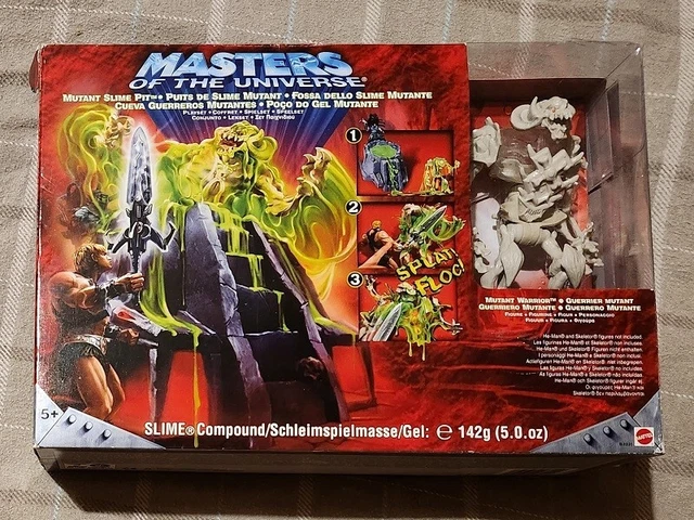 Masters Of The Universe 200X - Mutant Slime Pit Avec Guerrier Mutant, Figurine Mattel