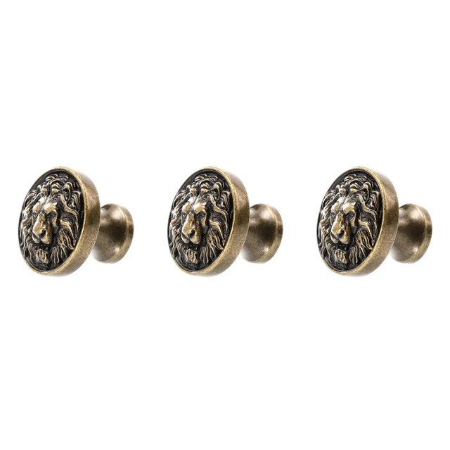 3 Pcs Cabinet Door Handle Knob Drawer Dresser Knobs Handles Wardrobe