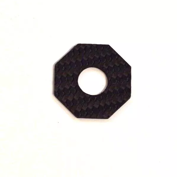 100% CARBON FIBER Toggle Switch Washer Hexagonal Ring for Gibson -Les Paul SG ES