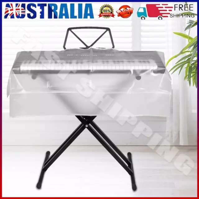 AU 61/88 Keys Transparent Frosted Piano Cover Best for All Digital Pianos Consol