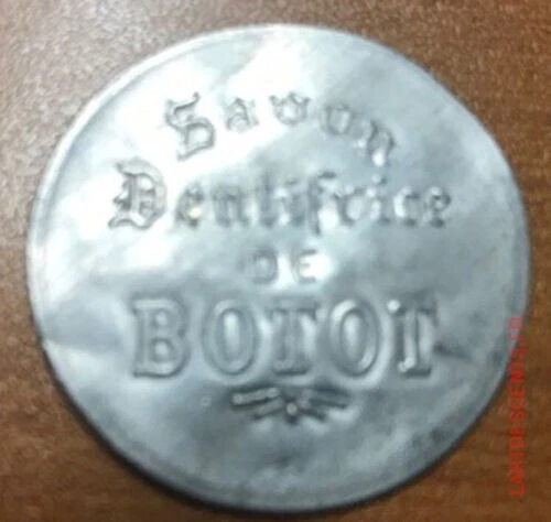 Timbre Monnaie Crédit Français 10c Rouge + Chocolat Labouesse - Pièce Rare De Collection