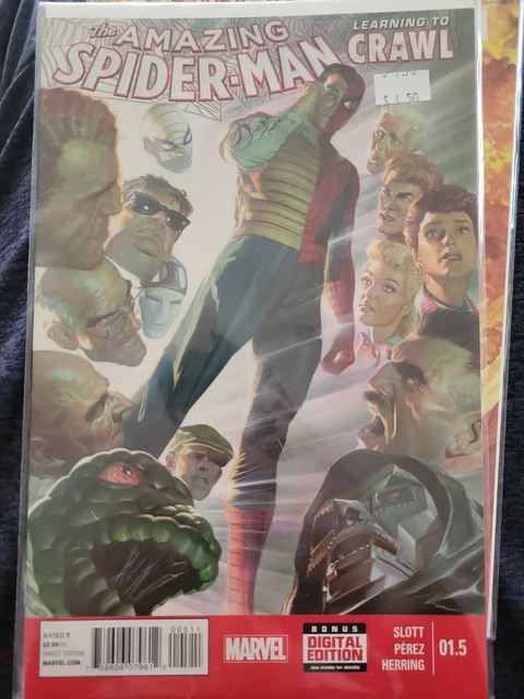 the AMAZING SPIDER-MAN 01.5 1.5   Spiderman edition Marvel comic Book