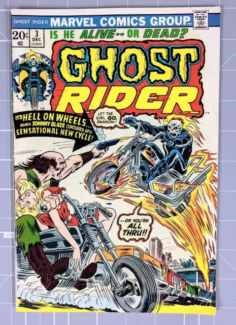 Ghost Rider #3 (1973) - Marvel - 2ND APPEARANCE SON OF SATAN F/VF