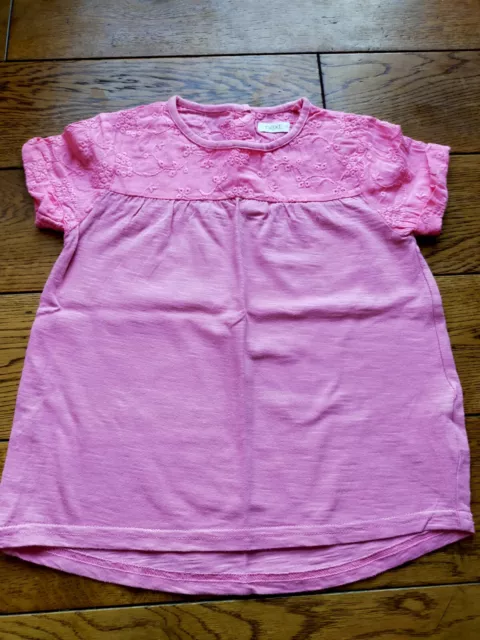 ⭐BNWT. Fabulous Pretty Little Girl T-Shirt Top, NEXT, Pink, 7yrs.
