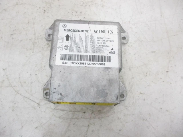 CONTROL AIRBAG CONTROL Unit Mercedes-Benz (W212) E 200 CDI £25.92 ...