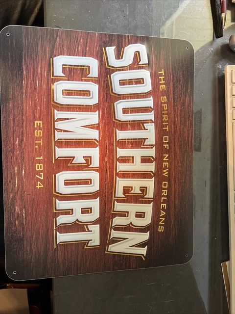 Southern Comfort Metal Tin Advertising Sign 11x14