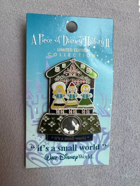 Disney World - Piece of History - It's A Small World Pin LE 2500 - 2006
