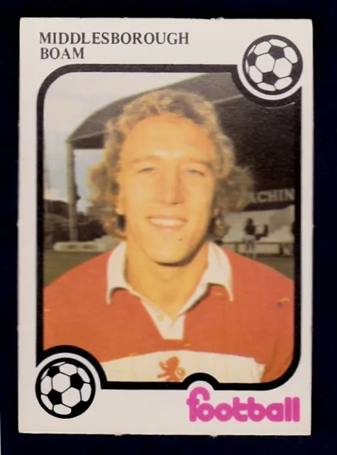 Monty Gum 1975/76-Middlesbrough-Mansfield Town-Stuart Boam