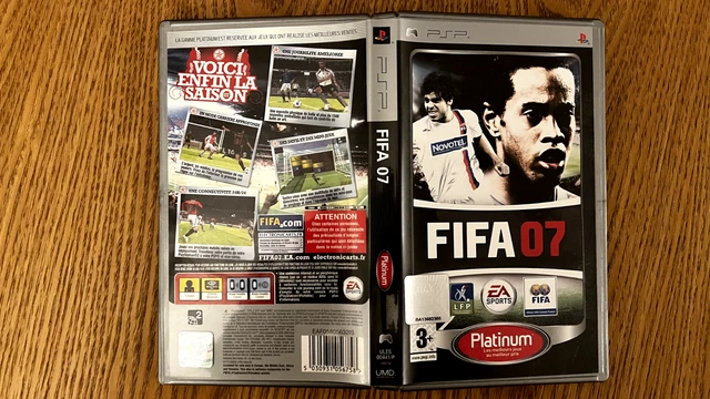 Jeu FIFA 07 PSP Complet - Version Française - Très Bon état - Livret Et Boîte Inclus
