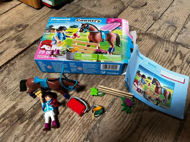 Playmobil Country 5227 Chevaux et enclos - Playmobil - Achat