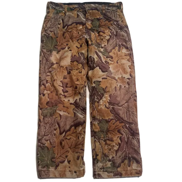 Vintage Cabela’s Whitetail Clothing Woodland Camo Hunting Pants Mens Sz 34 x 29