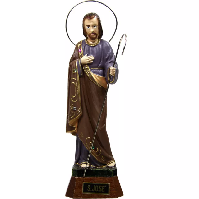 Saint Joseph Religious Statue Figurine #1067 7.25" Tall Made in Portugal