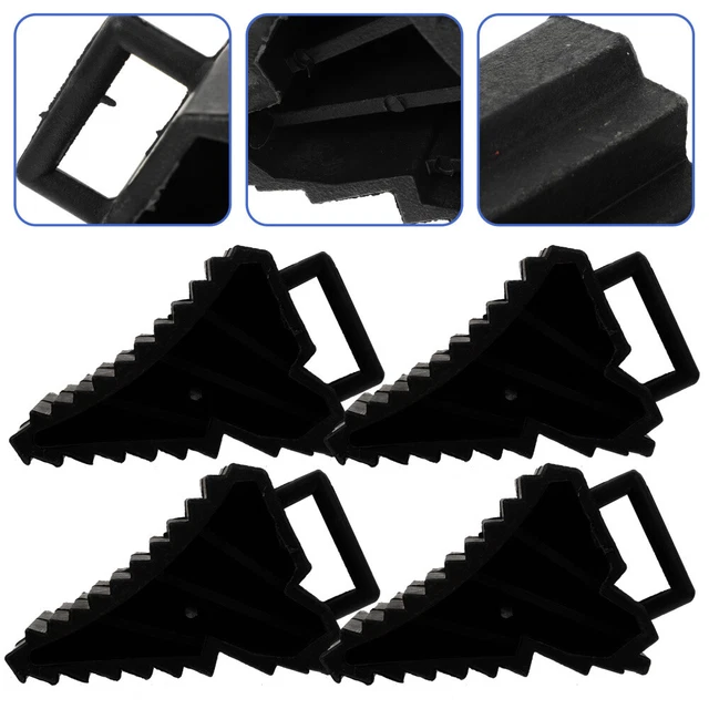 4 Pcs Support De Pneu Cales Pneus Pour Camions Caravane Voyage Auto
