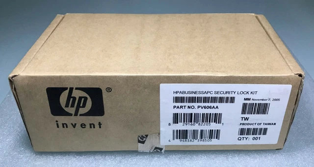 PV606AA - HEWLETT-PACKARD Business PC/Desktop Security Lock Kit $25.00 ...