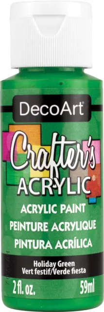 Crafter's Acrylic All-Purpose Paint 2oz Holiday Green
