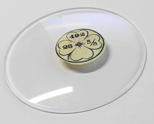 Sourcing Map Lot De 2 Verres De Montre En Cristal Transparent De 20