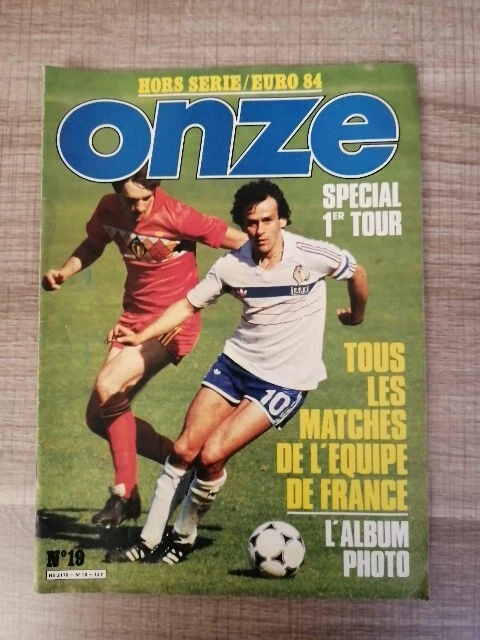 ONZE [No 102] du 01/06/1984 - SPECIAL EURO 84 - LES 20