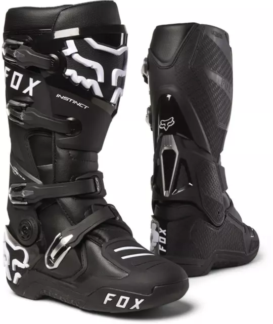 NEW Fox Racing Instinct Enduro Off Road Motocross Boots - Black