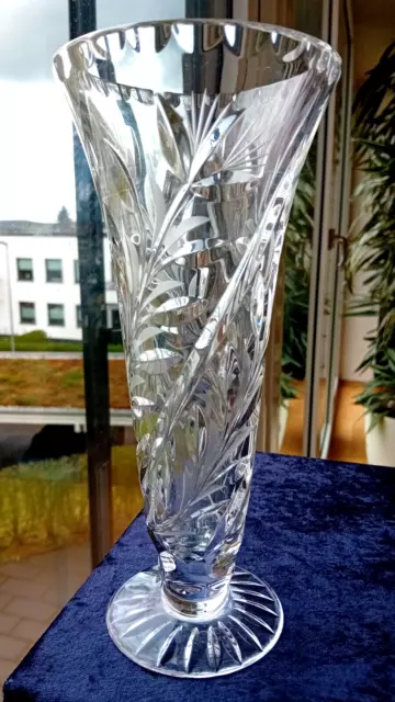 Kristall Vase -NACHTMANN- Bleikristall - edel  und dekorativ - 24 cm hoch - 1 kg