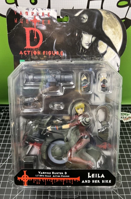 VAMPIRE HUNTER D LEILA and Her Bike Action Figure OVP 2001 Epoch