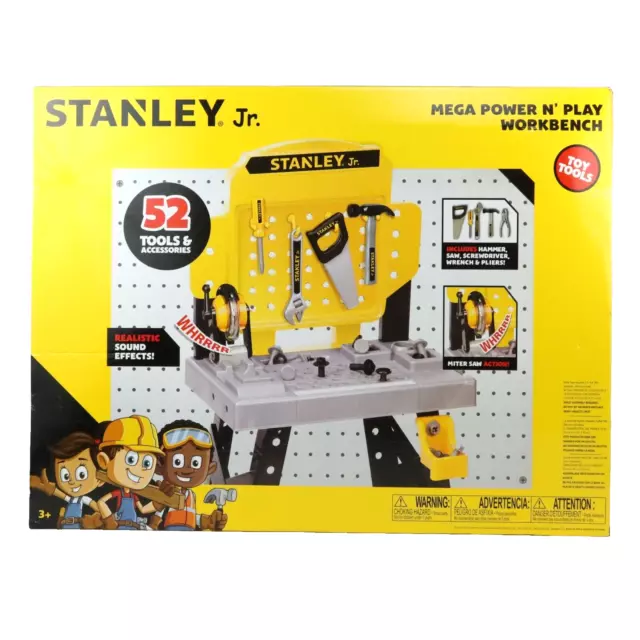BLACK & DECKER Toy Tool Set for Kids Power Tool Mega Pack - 6 Pieces $40.00  - PicClick