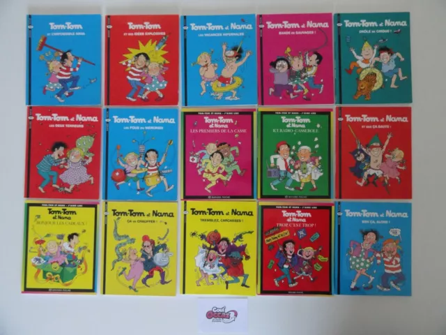 Lot de 15 livres Tom Tom et Nana (Qté modifiable)