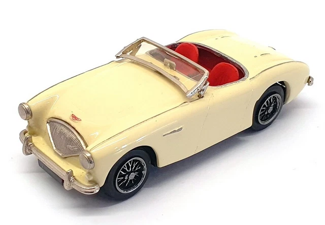 Austin Healey 100/4 Verte Et Blanche - Maquette Montée Grand Prix Models échelle 1/43 - Réf 707