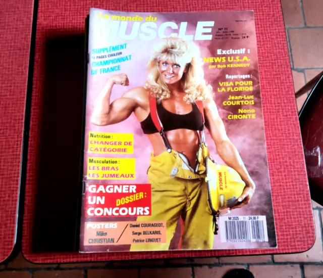 ►LE MONDE DU MUSCLE  n°71 - 1988  -