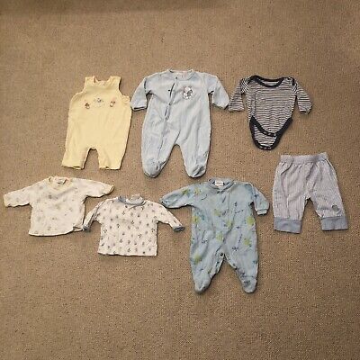Baby Girl 0-3 Months Mixed Bundle of Clothes - One Piece Outfits, Tops