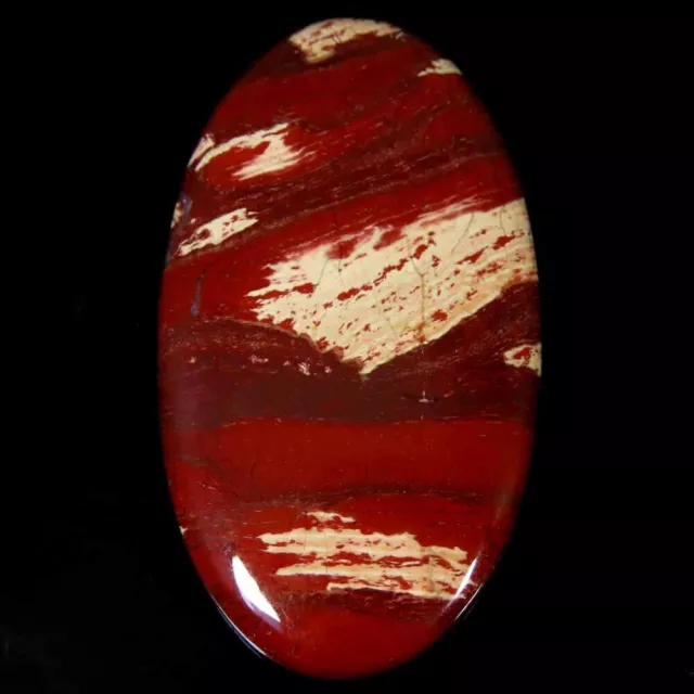 103.10Cts 100%Natural Red Snake Skin Jasper Oval Cab 29x52x6mm Loose Gemstone