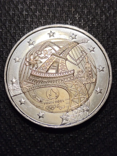 2 Euros J.O. Paris 2024 Rouleau (FDC) - Collection - Foto 6