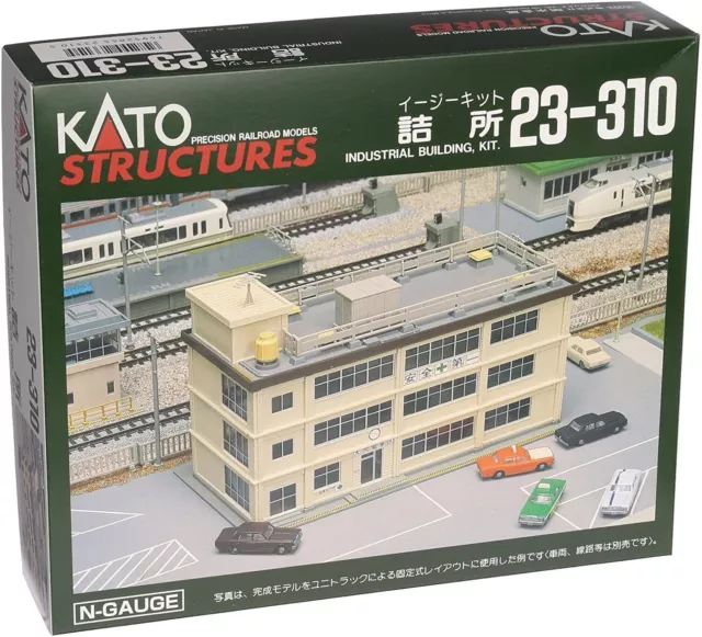 Struttura dell'edificio industriale in scala Kato 23-310 N