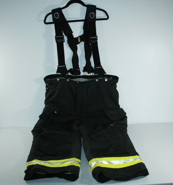 Janesville Lion Apparel FireFighter TurnOut Bunker Pants 44R x 28 Black