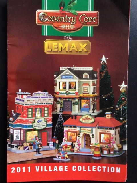 2011 LEMAX Christmas Holiday Village KMART Coventry Cove Flyer Brochure Catalog