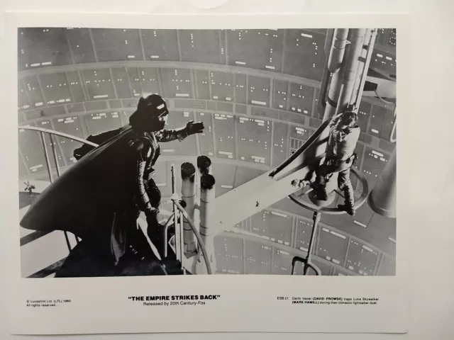 Star Wars The Empire Strikes Back Original 1980 8"x10" Lobby Card FREE SHIPPING!