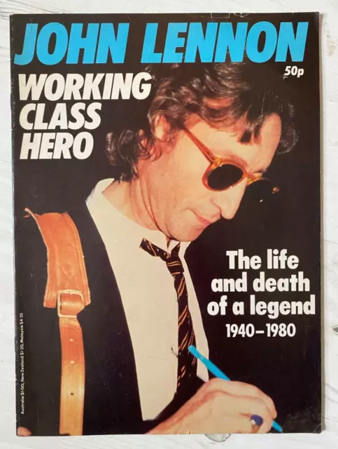 BEATLES - JOHN LENNON - tribute, memorial issue magazines, papers 3