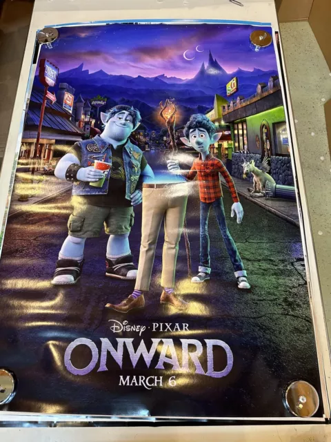 Onward - Disney Pixar Original Double Sided Movie Poster/ One Sheet 27x40