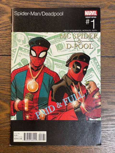 Spider-man Deadpool #1 Marvel Comics 2016 VF/NM Hip-Hop Variant