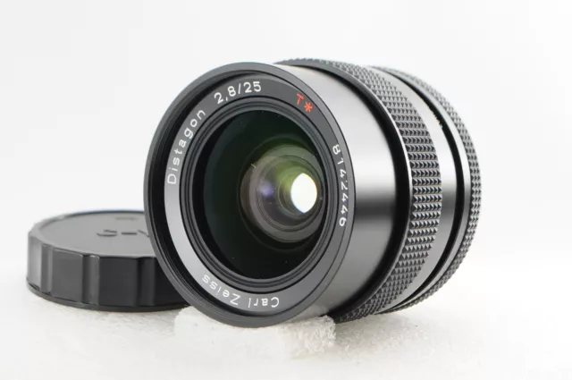 [Fast Neu] contax Carl Zeiss Distagon T 25mm F/2.8 Objektiv Mmj C/Y Berg #1195