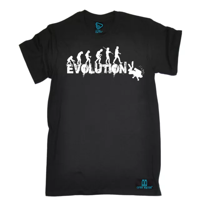 Evolution Scuba Diver T-SHIRT tee Scuba diving funny birthday gift present him