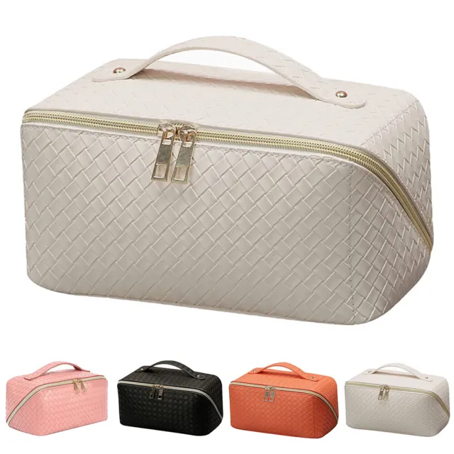 Women Large Make Up Vanity Case Storage Box Organizer Cosmetic Travel Beauty Bag