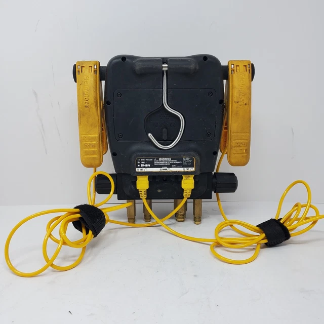 Fieldpiece SM480V 4-port SMAN Refrigerant Manifold With Micron Gauge Fieldpiece SM480V 4-port SMAN Refrigerant Manifold With Micron Gauge