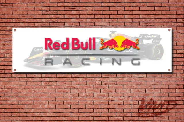 Redbull Racing F1 Formula 1 Team PVC Garage / Workshop Wall Banner / Poster MV33