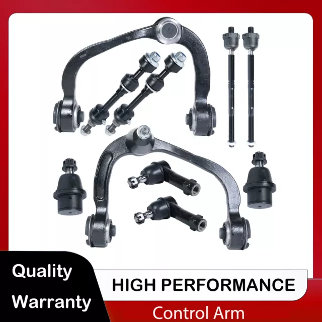 10pc Front Upper Control Arm Ball Joint kit for Ford F-150 Lincoln Mark LT 4X4